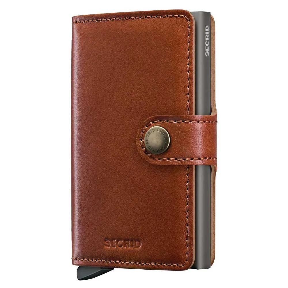 Secrid Carteira de couro Miniwallet Texano