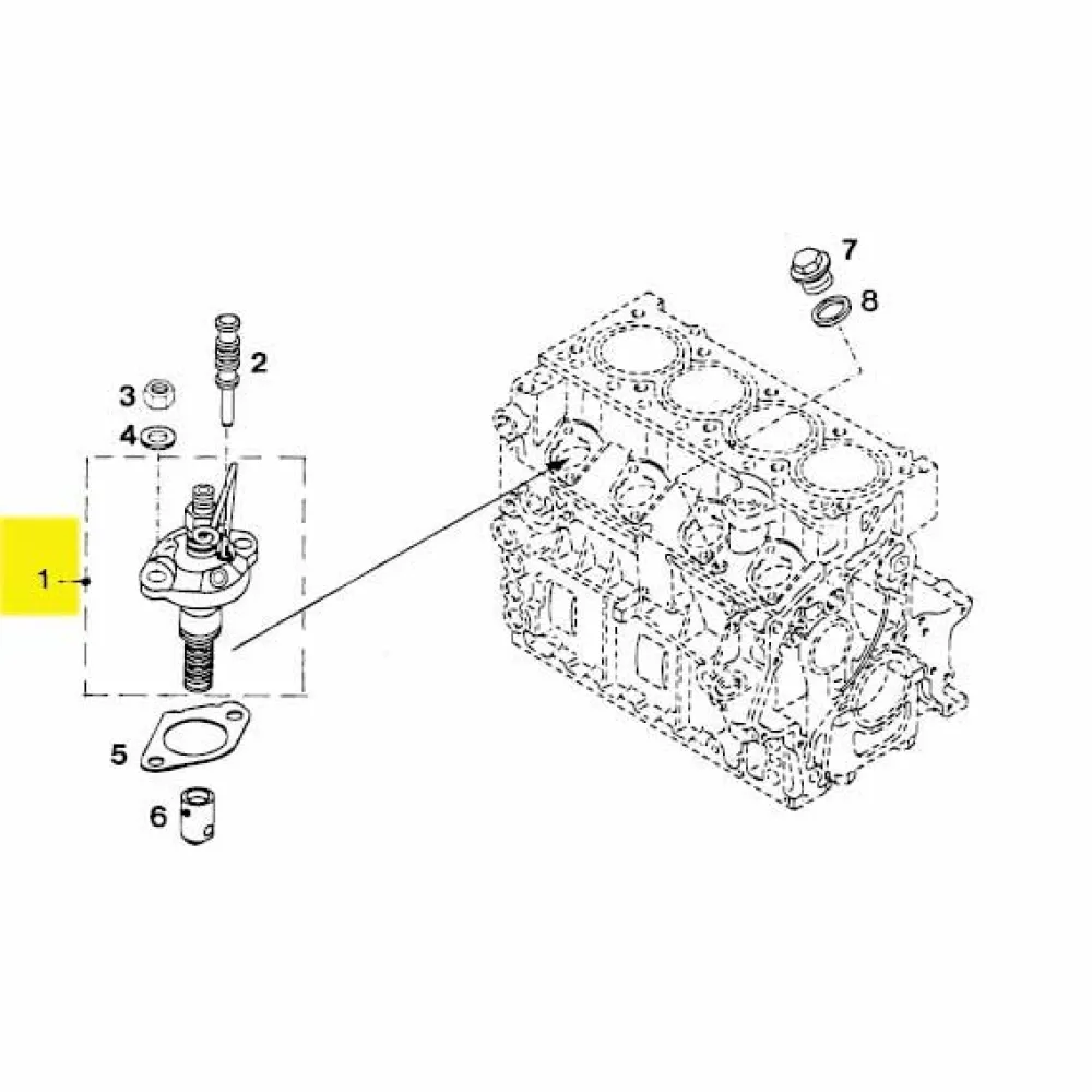 Vetus Bomba de injeção de combustível D(T)4.29