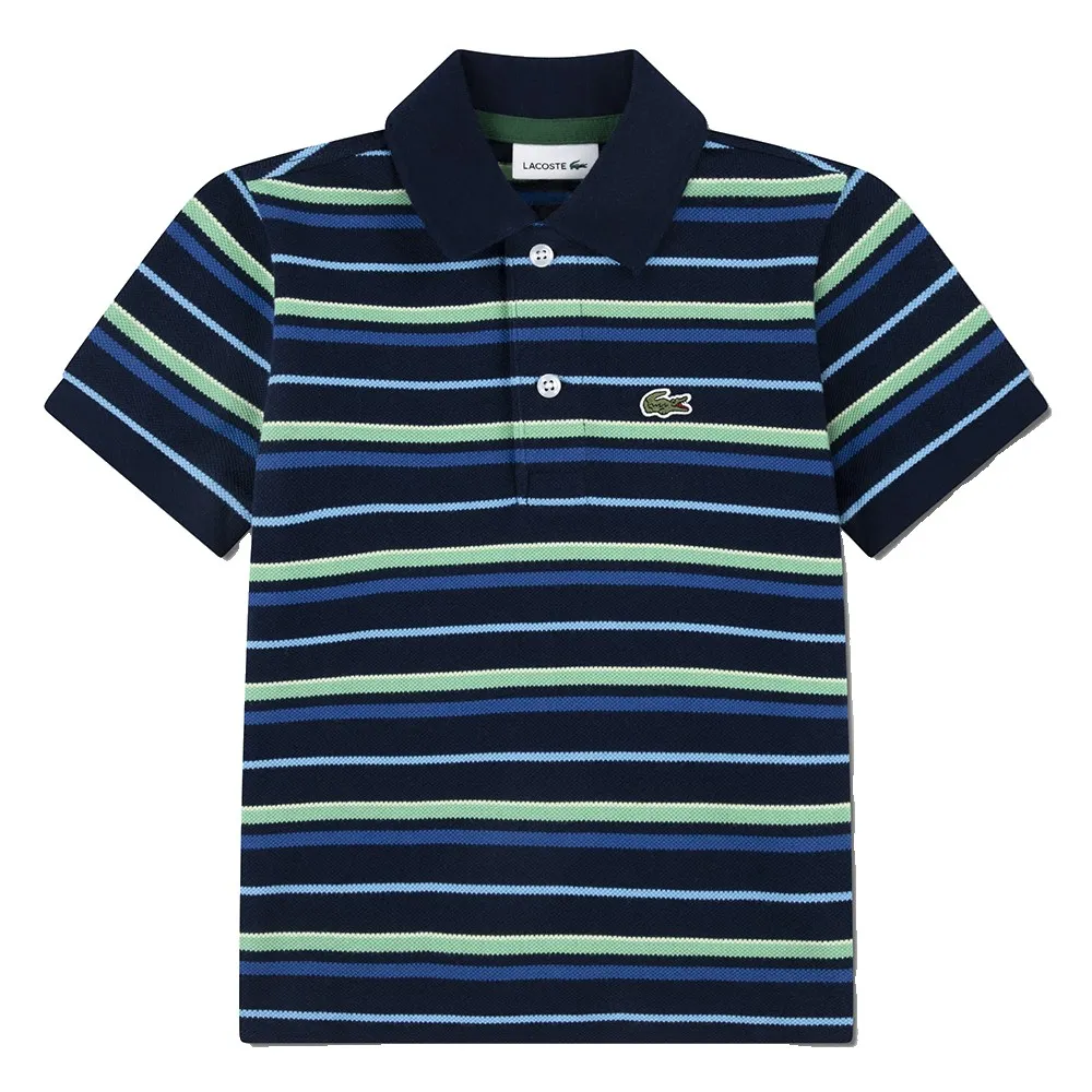 Lacoste kids Polo de manga curta Feeder Petit Pique