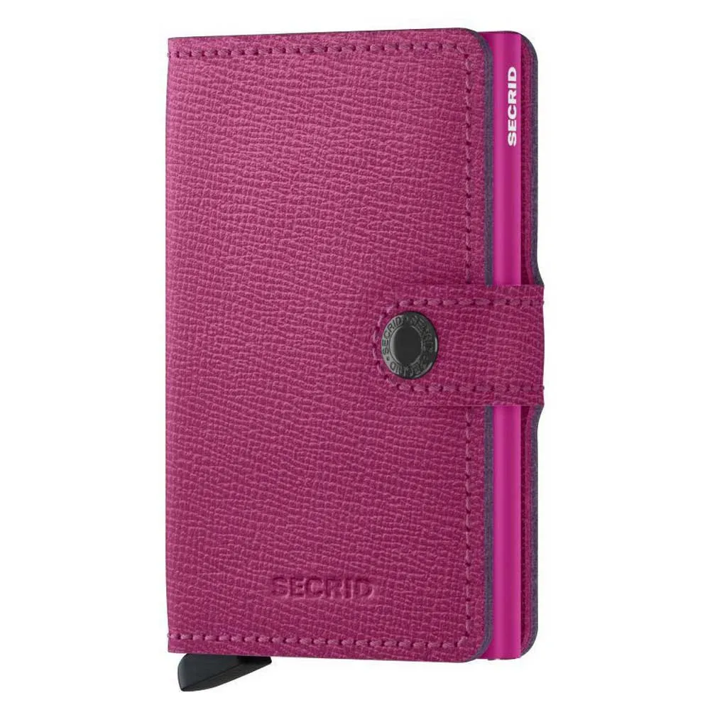 Secrid Carteira de couro Miniwallet Crisple