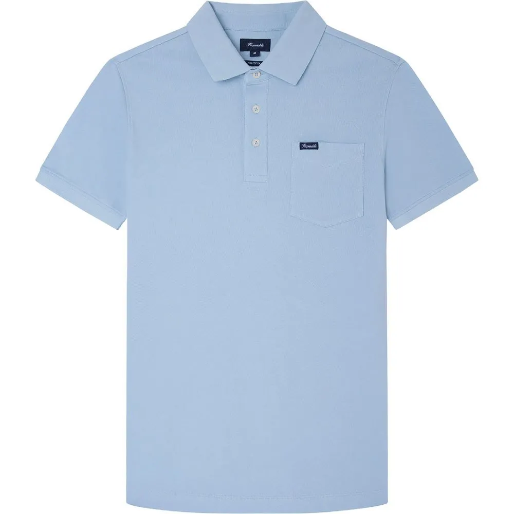 Façonnable Polo de manga curta Pima Pocket