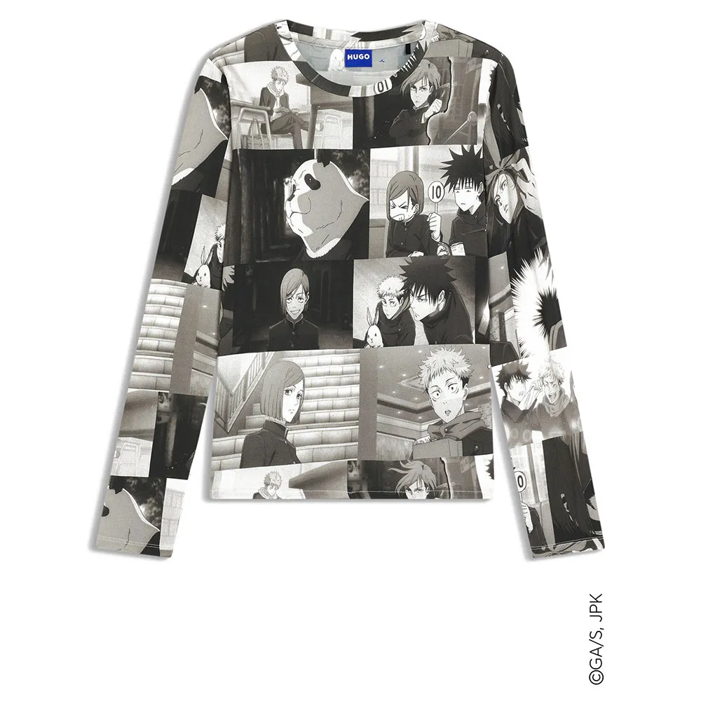 HUGO Camiseta Diraluna 10273680 BLUE