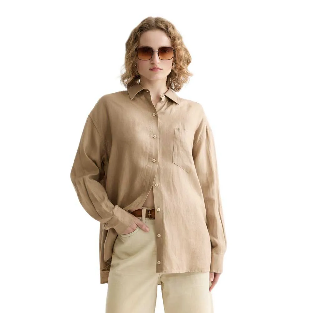 Scotch & soda Camisa de manga comprida U9B01128T Linen