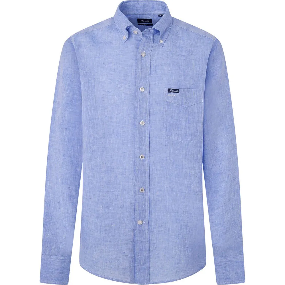 Façonnable Camisa de manga comprida Plain