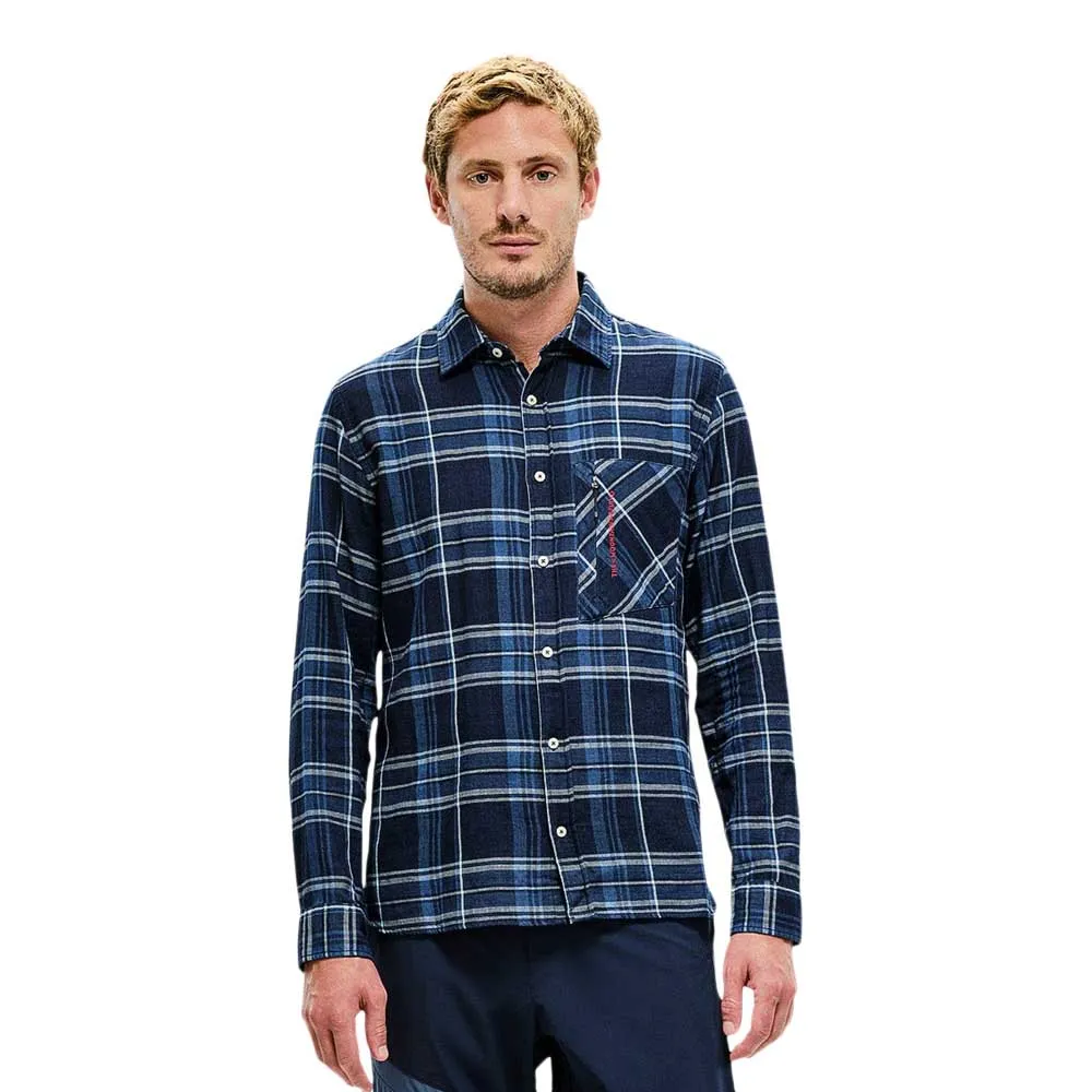 The mountain studio Camisa de manga comprida Field cotton check