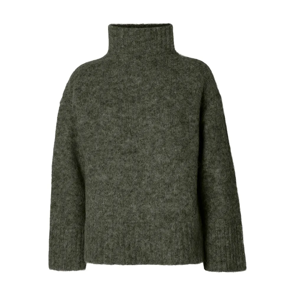 Selected Camisola de gola alta Gabriella