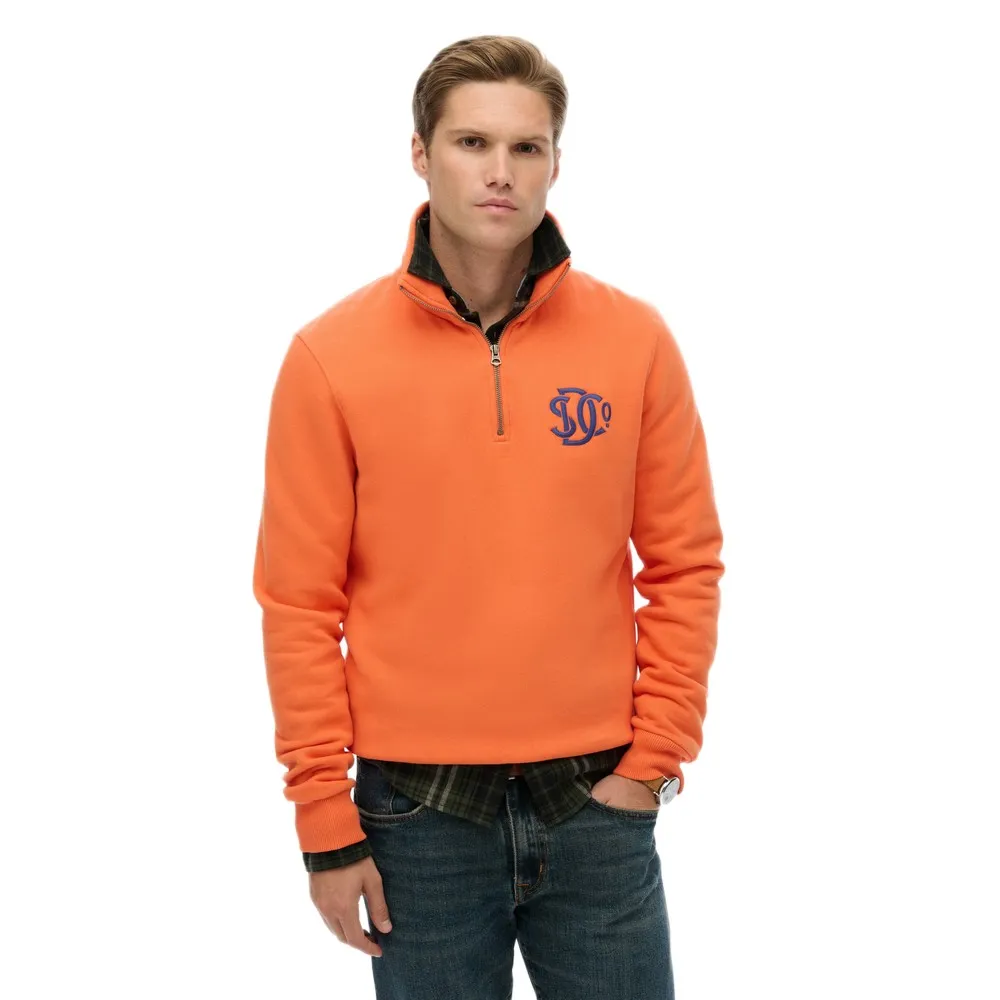 Superdry Suéter com meia-zíper Neon