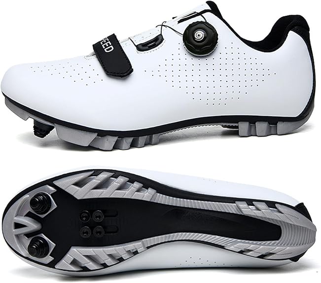 Hixingo Sapatilhas de ciclismo para homem, mulher exterior MTB B0CBMWMKJG